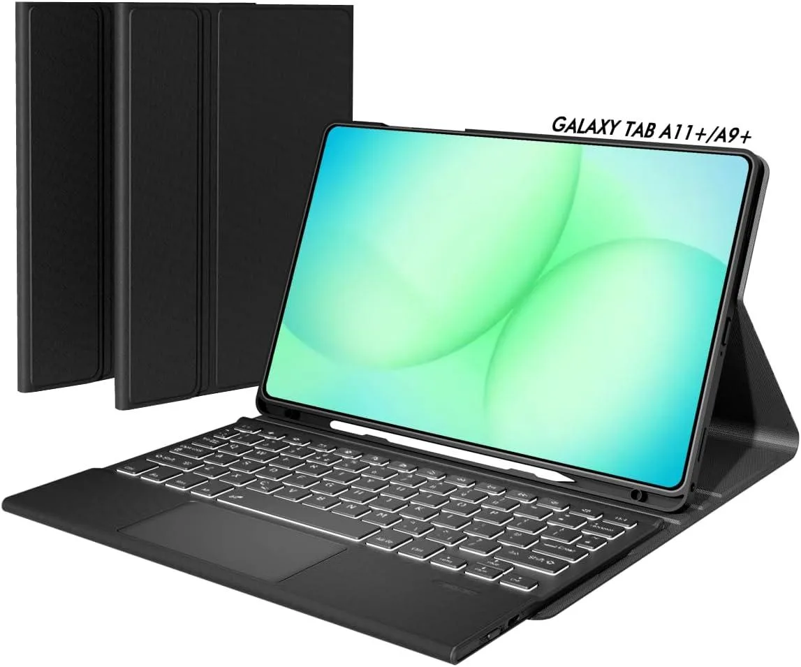 Kootion Kootion Keyboard Case for Galaxy Tab A11+ Plus 11 2025 & A9+ Plus 2023 — product photo