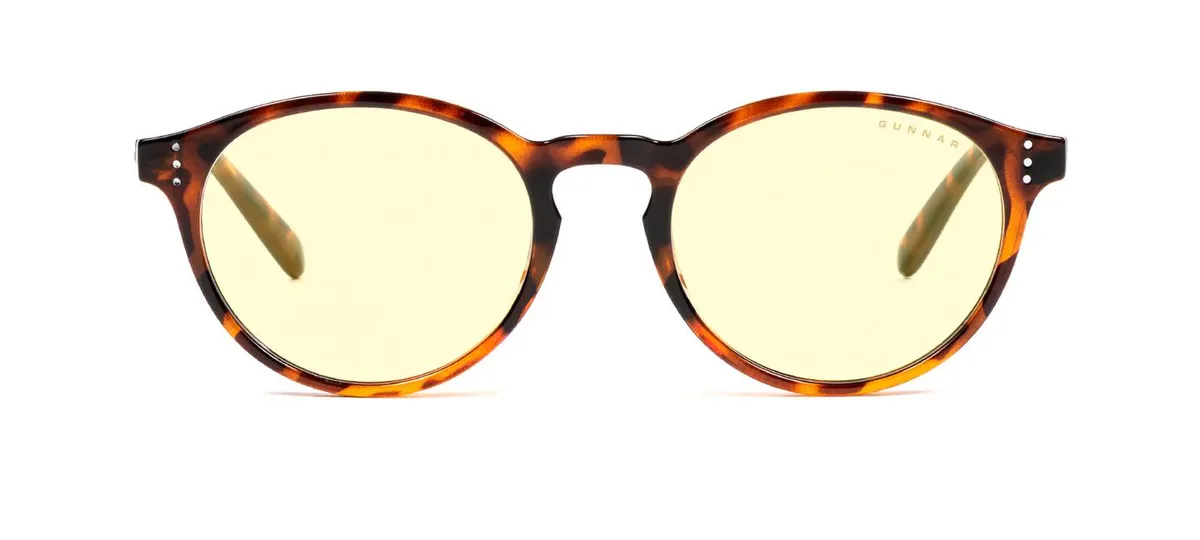 Gunnar Optiks, LLC. Gunnar Attache +2.00 Reading Glasses Tortoise Amber ATT-02301-2.0 — product photo