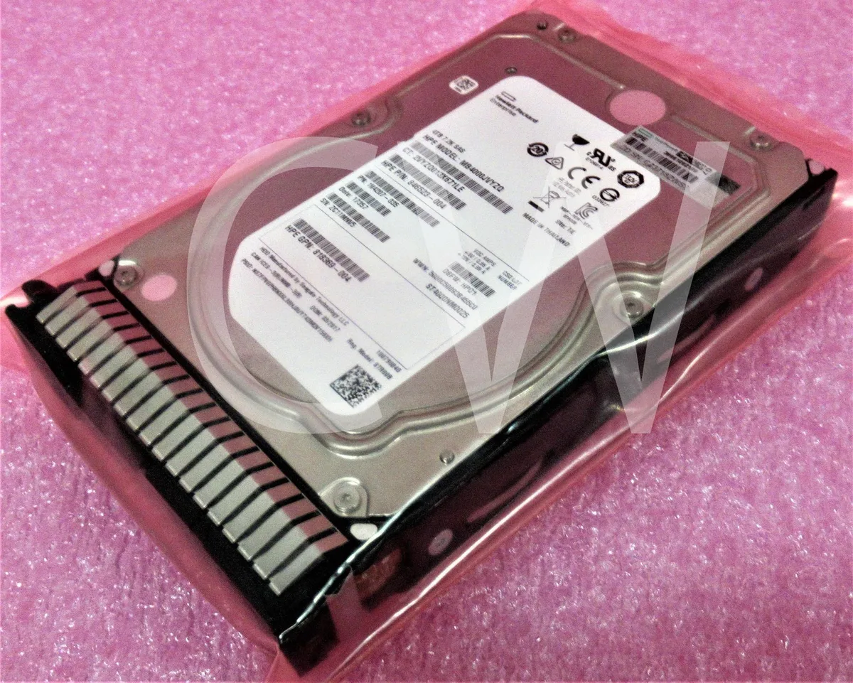 HPE HPE 872487-B21 4TB 7.2K 12G 3.5in SAS internal hard drive — product photo