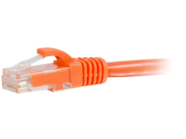 Cables To Go Cables To Go 50848 15 ft Cat6a Snagless UTP Orange network ethernet cable — product photo