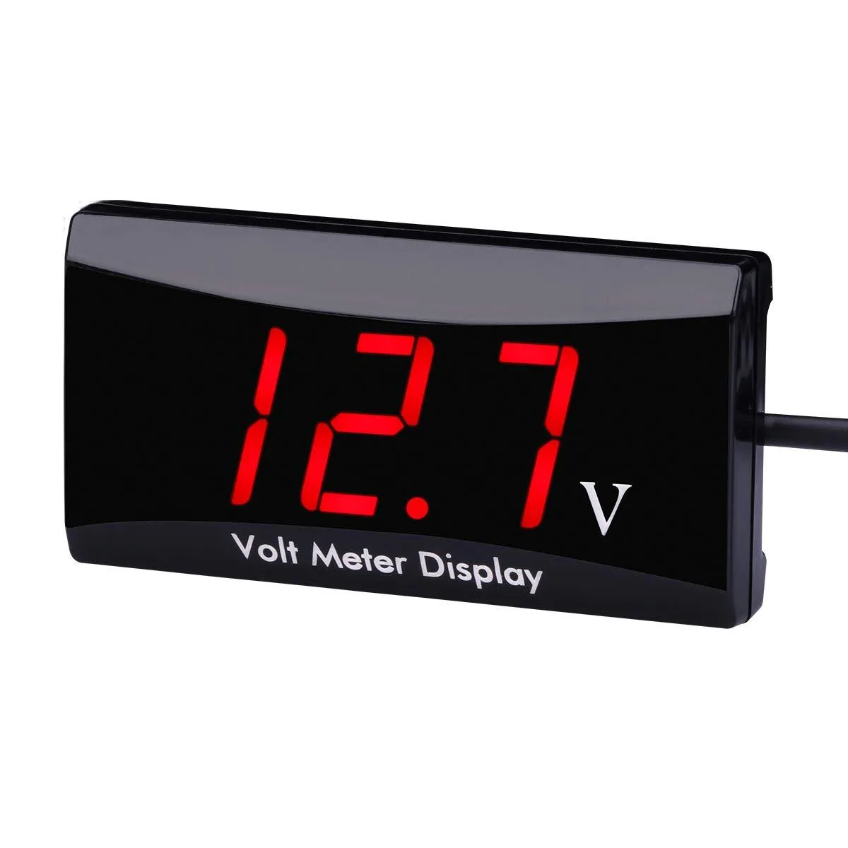  AIMILAR DC 12V Digital Voltmeter LED Display Red — product photo