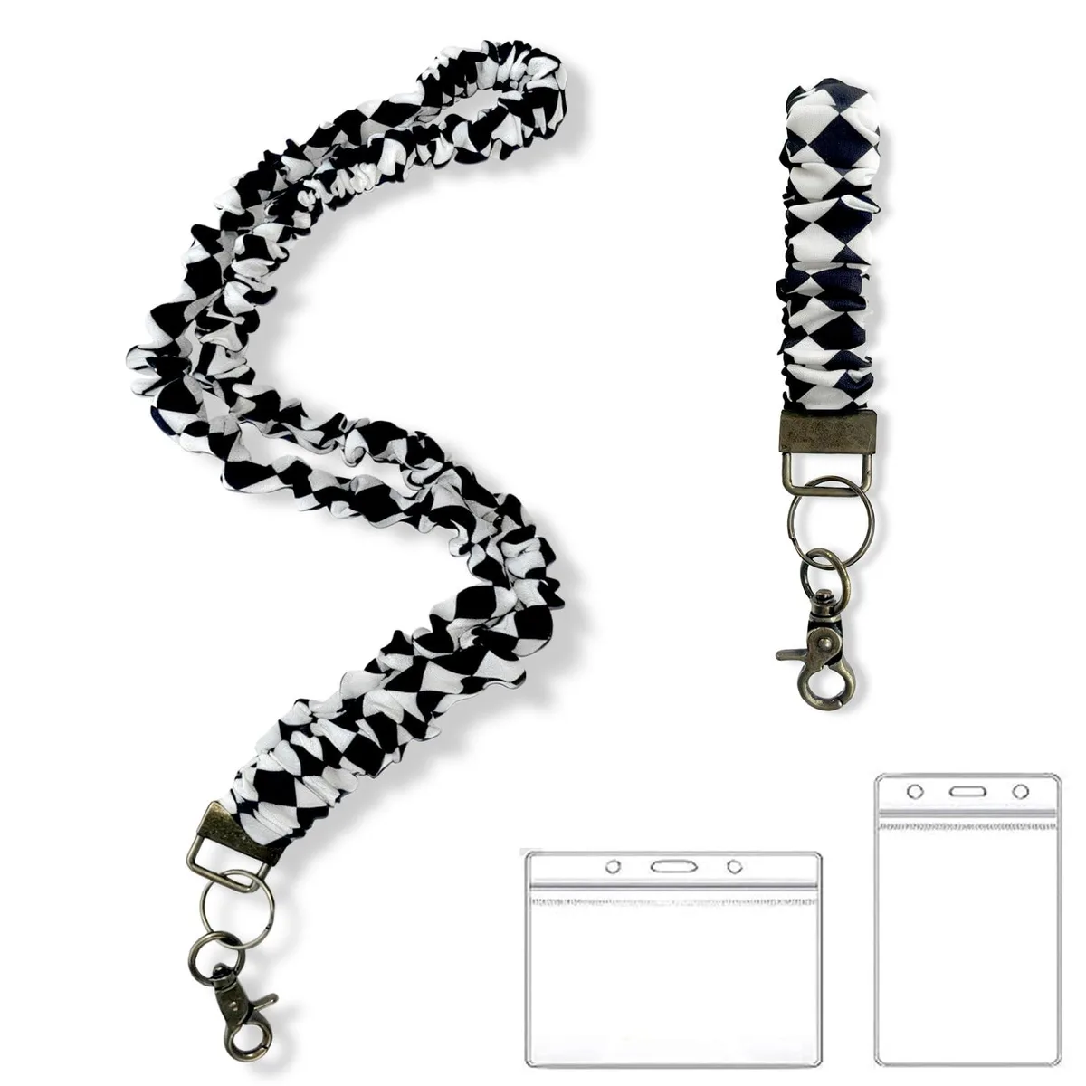  BWLEANSY 0200 scrunchie lanyard 2.5" neckwear — product photo