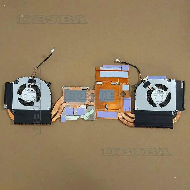 DBTLAP DBTLAP CPU GPU Heatsink Fan for Clevo V150 6-31-V150N-100 EGC-82071S1-0AH 5V 2.5W 0.5A — product photo