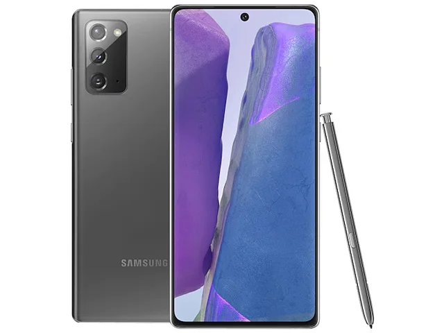 SAMSUNG SAMSUNG SM-N981UZAAXAA Galaxy Note20 5G 128GB Mystic Gray cell phones - unlocked — product photo