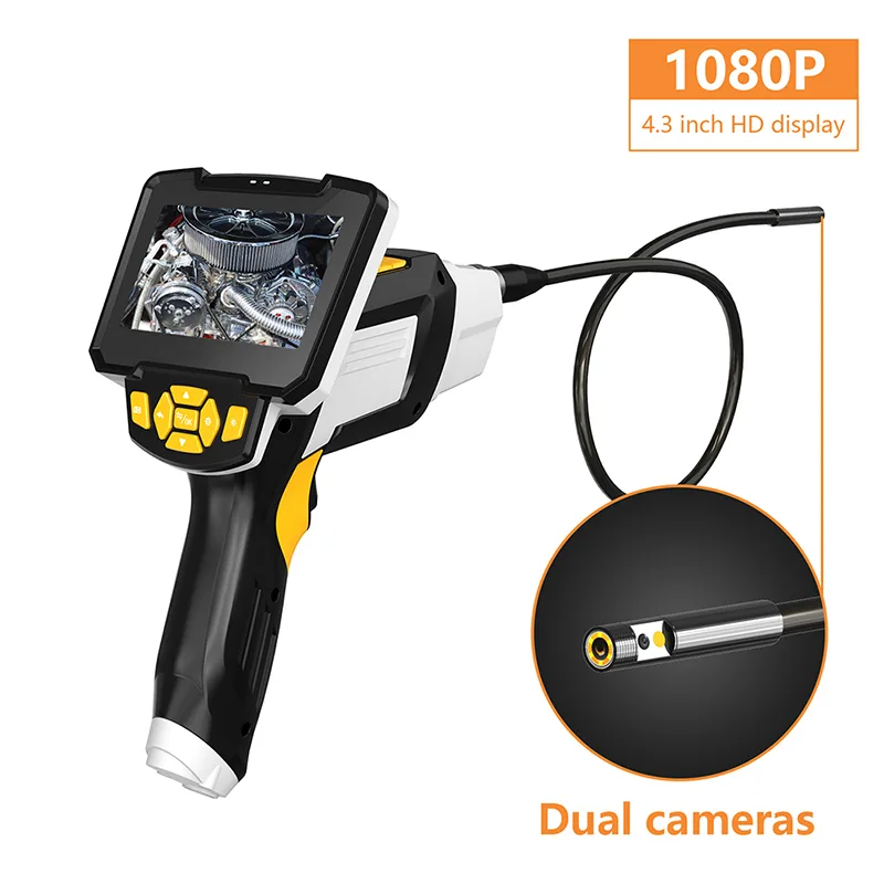 ECbidbuy ECbidbuy Inskam112-2 5M Dual-lens Borescope 1080P 4.3-inch IP67 — product photo