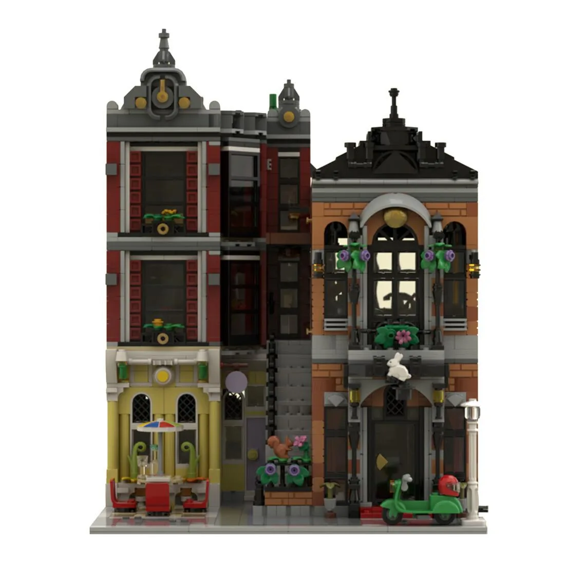 ZITIANYOUBUILD ZITIANYOUBUILD MOC-134365 Downtown Magic Shop 2810PCS Building Set — product photo