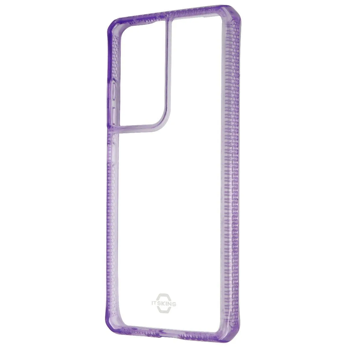 ITSKINS ITSKINS Hybrid Clear Case Samsung Galaxy S21 Ultra 5G Purple/Clear — product photo