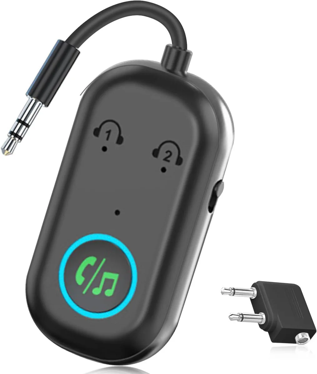 IHDAPP IHDAPP Bluetooth 5.3 Transmitter Receiver Black — product photo