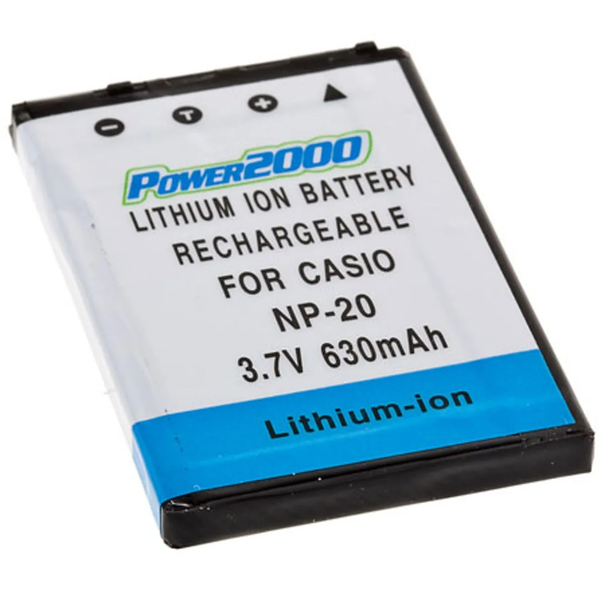 Power2000 Power2000 NP-20 3.7V 630mAh Rechargeable Lithium-Ion Battery — product photo