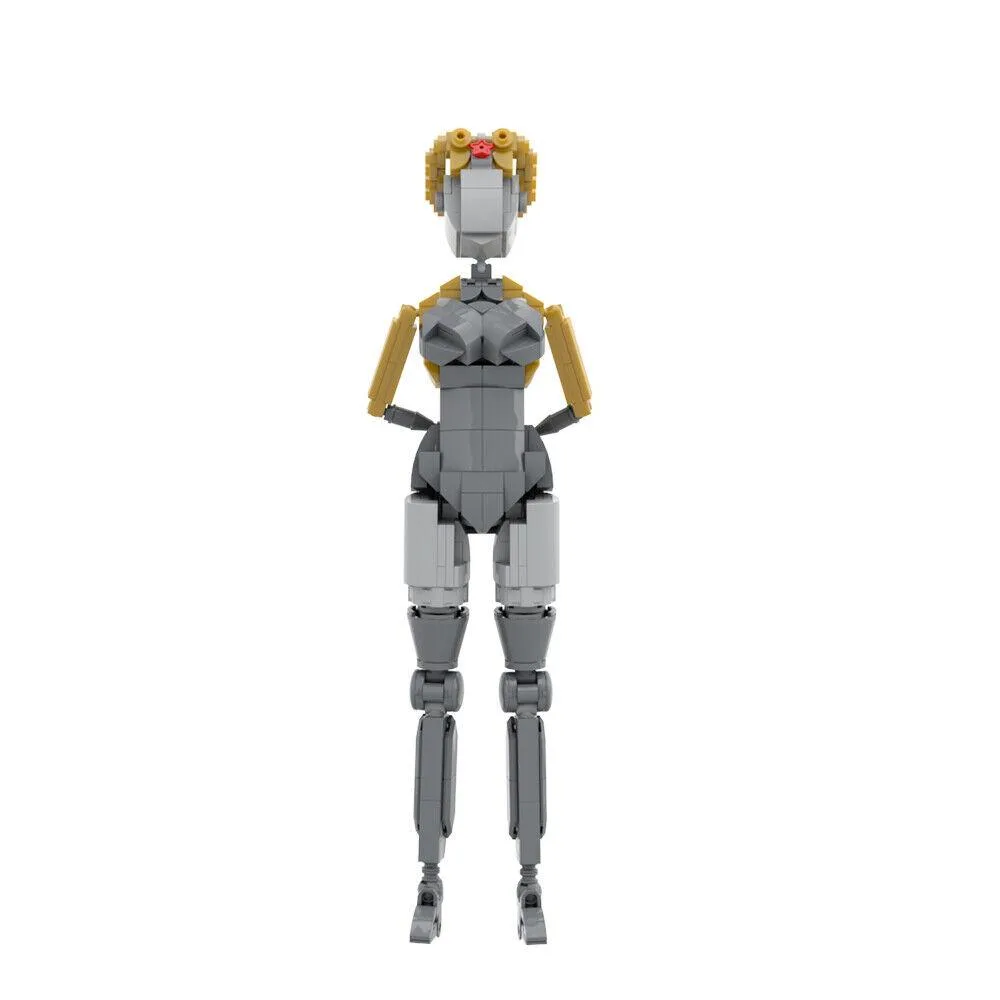 ZITIANYOUBUILD ZITIANYOUBUILD Robot Twin Dancers Left of Twins 385 Pieces MOC — product photo