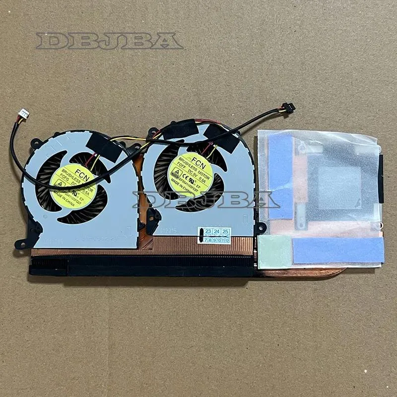 DBTLAP DBTLAP Laptop GPU Cooling Fan Clevo Z7 P650 P651 DFS541105 5V .5A — product photo