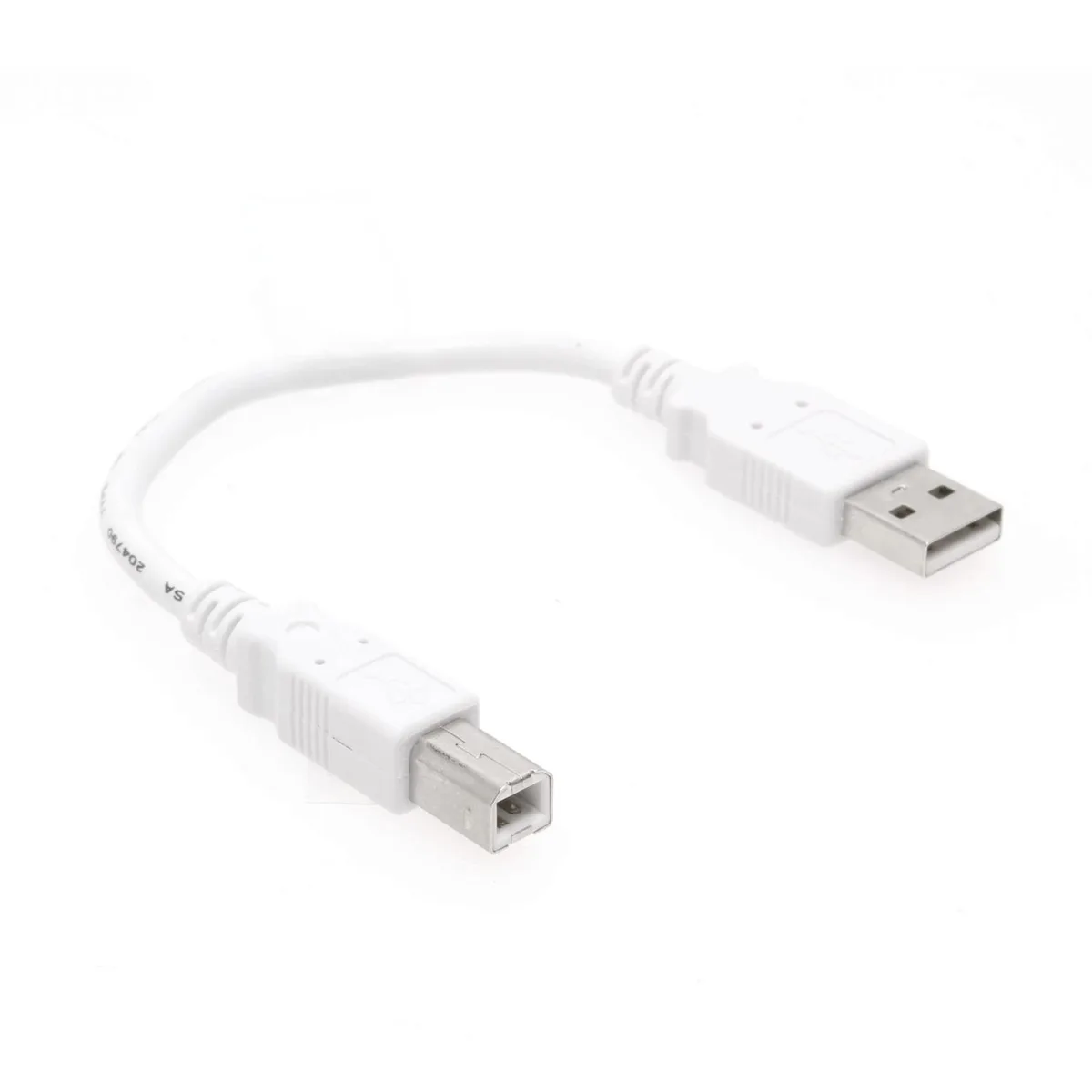 USBGear USBGear USBG-1679 USB A to B cable 8 inch white — product photo