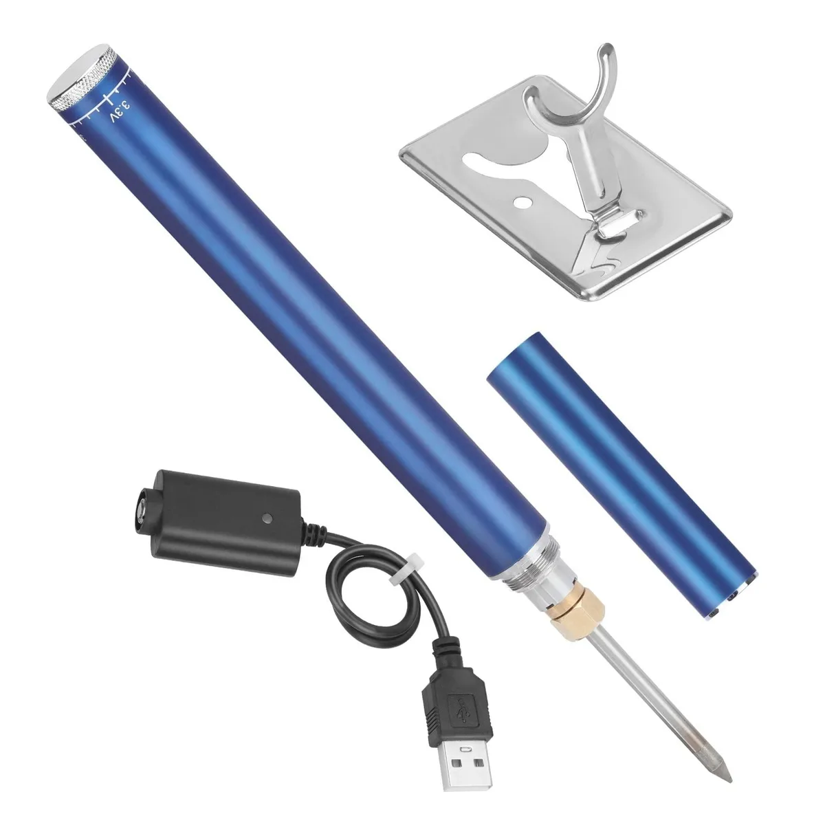  Cordless Soldering Iron 1100mAh 15W 45min 200-470°C 510 Tip — product photo