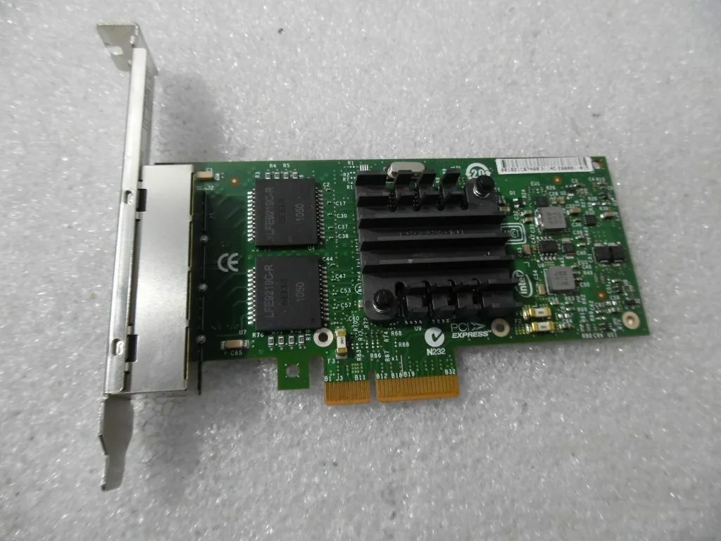 Intel Intel E1G44HTBLK I340-T4 network card 4 x RJ45 PCI-Express 2.0 10/100/1000Mbps — product photo