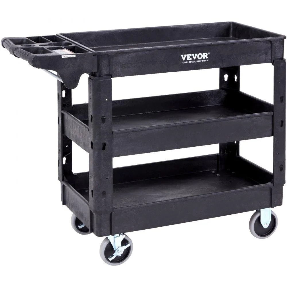 VEVOR VEVOR UD253-3 3-Tier Utility Cart 550 lbs — product photo