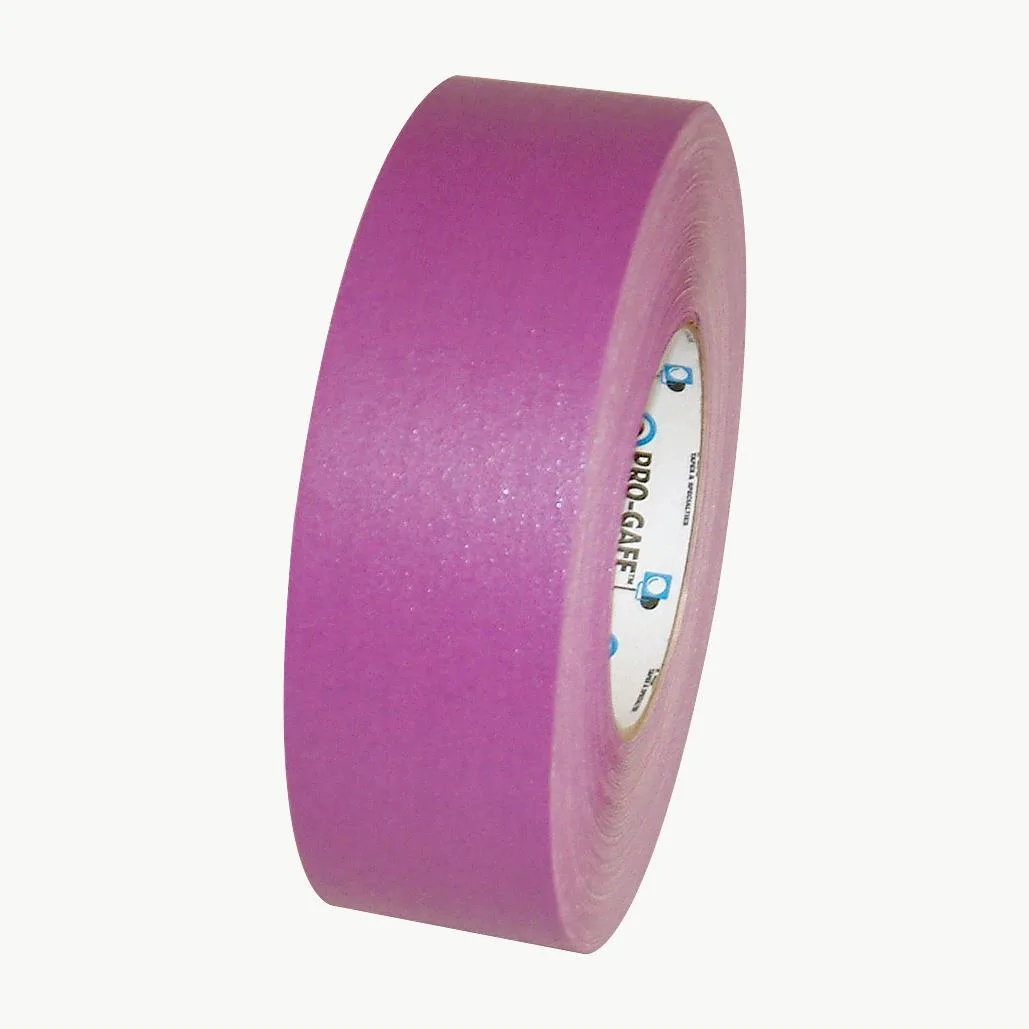 Roll of purple matte cloth gaffer tape 48mm wide 55 yards long