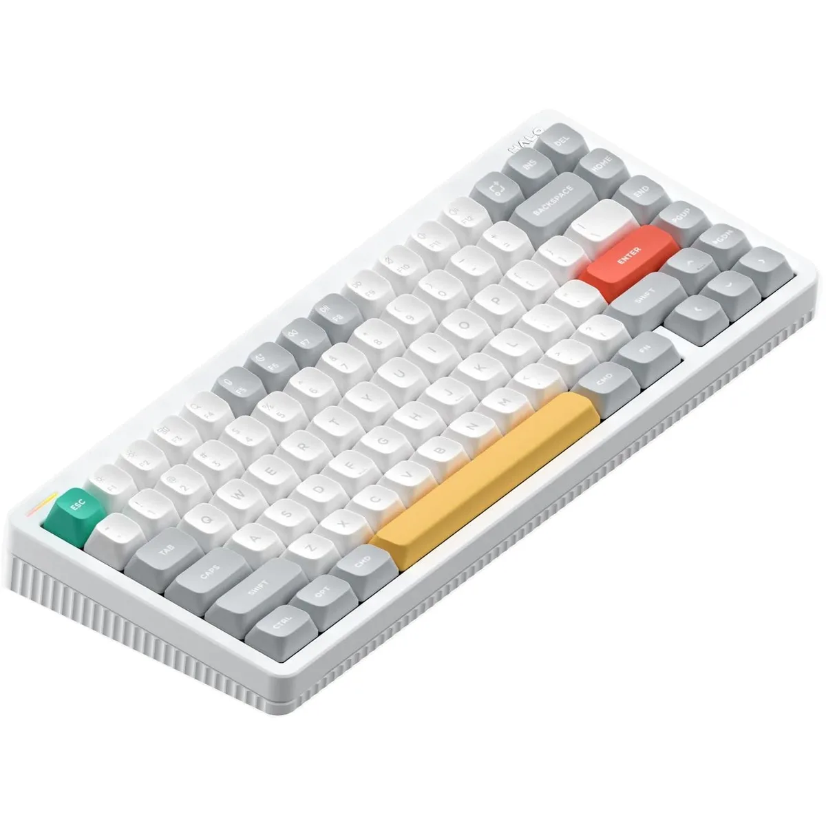 NuPhy NuPhy Halo V2 IO Wireless Mechanical Gaming Keyboard 75% White 50gf Brown Max Switches 4000mAh 1200h — product photo