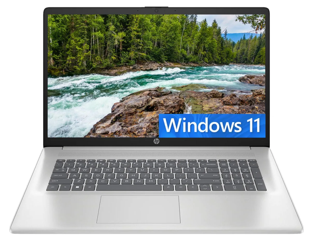 HP HP 17 laptop i3-1125G4 32GB 1TB SSD 17.3 HD+ Silver — product photo