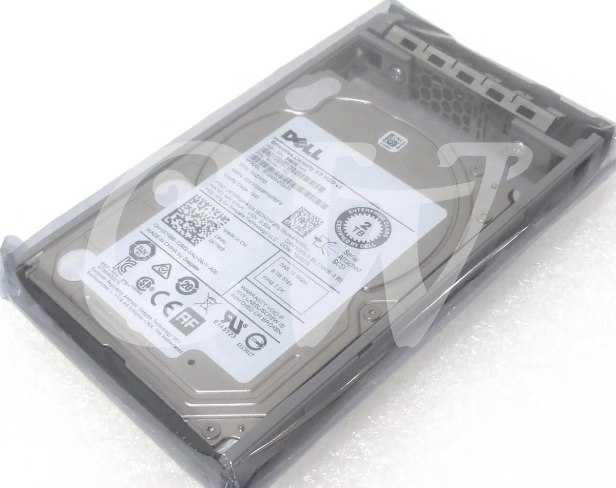 DELL DELL ST2000NX0273 2TB 7.2K RPM 12Gb/s 2.5" SAS internal hard drive — product photo