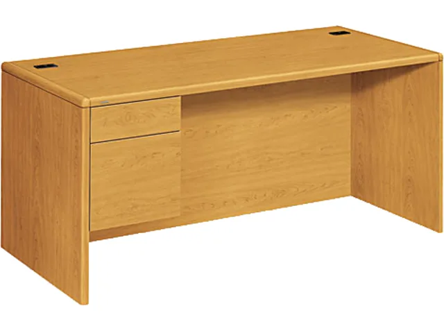 HON HON 10784LCC 10700 Series L Workstation Desk Left Pedestal Gray — product photo