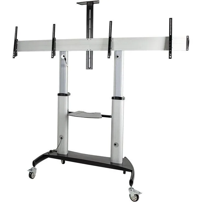 STARTECH STARTECH STNDMTVDUO Dual Mobile TV Stand 37-60" 110lb Each — product photo