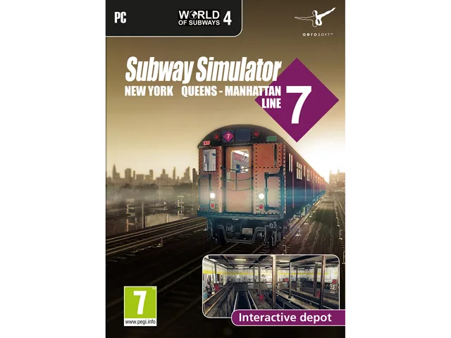 Aerosoft GmbH Aerosoft GmbH 40895 World of Subways 4 New York Line 7 downloadable game — product photo