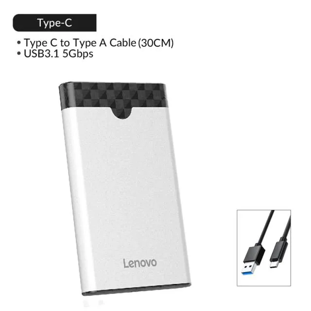 Hetai Tech Hetai Tech 2.5" SATA Enclosure S-04 Type C USB 3.0 — product photo