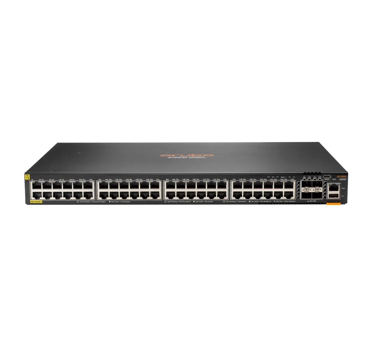 HP HP Aruba 6300F 48G CL4 PoE 4SFP56 Switch JL665A#ACC — product photo