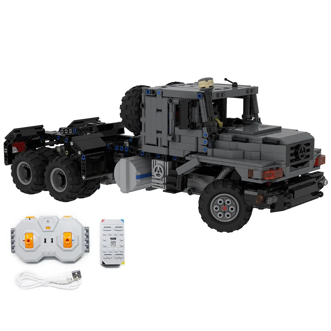 ZITIANYOUBUILD ZITIANYOUBUILD MOC-89456 Cross Country Truck 1518 Parts — product photo
