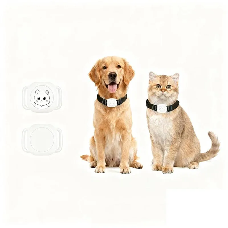 Traditions (Generic) Traditions (Generic) GR-2 pet collar tracker white IP67 12-month battery iOS Find My — product photo