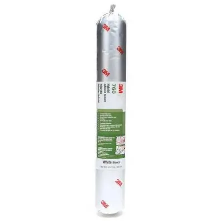 White 3M 760 polymer sealant in 20 oz sausage pack