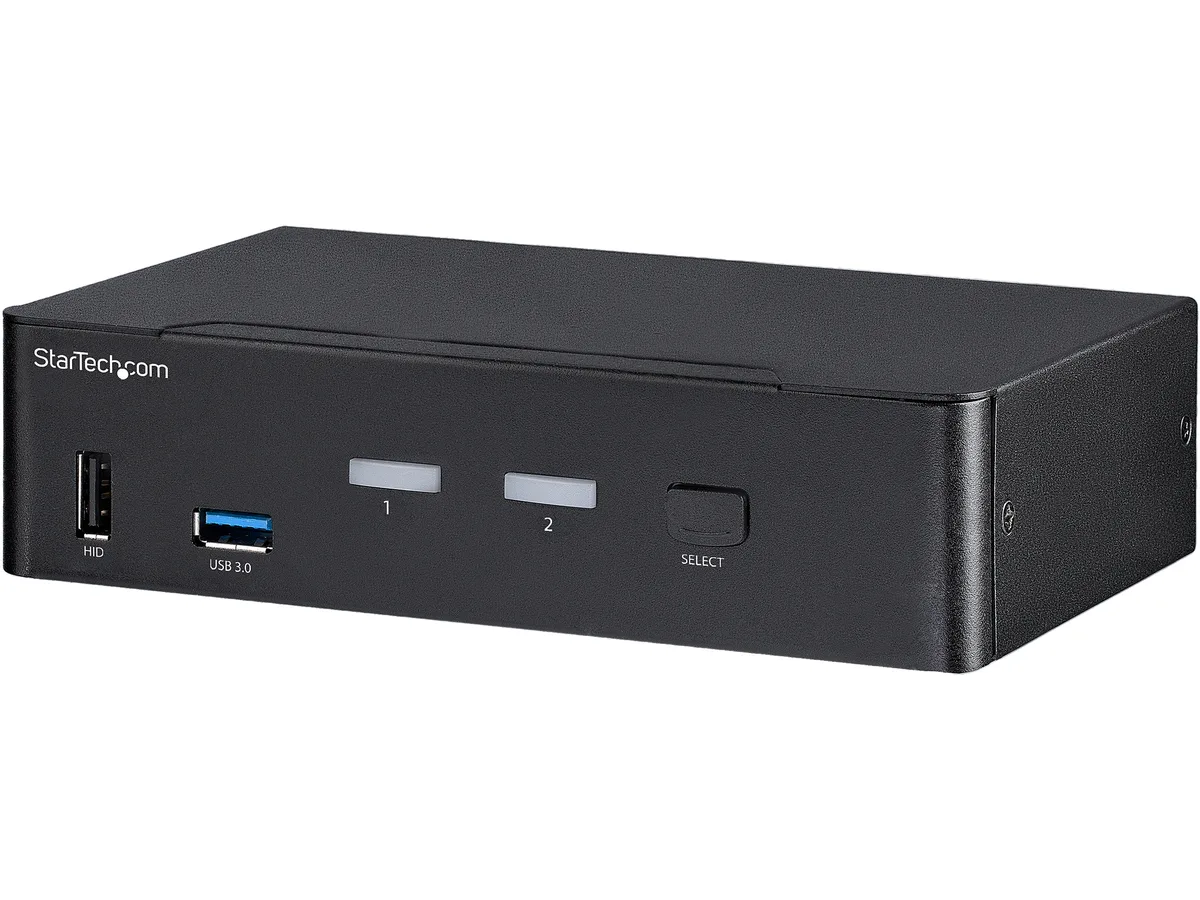 STARTECH STARTECH SV231DPU34K 2-Port DisplayPort KVM Switch 4K 60Hz — product photo