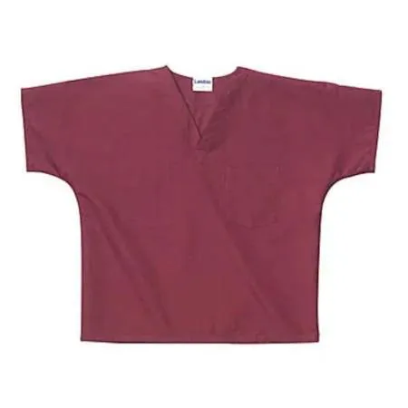 Landau Landau 7502RWPLRG Scrub Shirt Wine L Personal Protective Equipment — product photo
