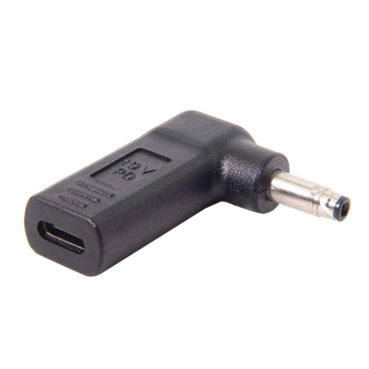 BUCIER BUCIER UC-112-4817HP-XY USB-C to DC 19V PD Trigger 90° Adapter 4.8x1.7mm — product photo