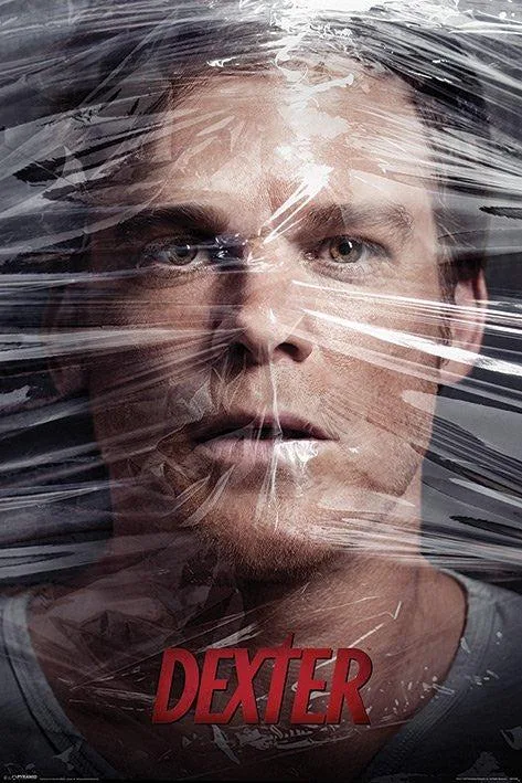 Shrinkwrapped Dexter poster print 24 by 36 inches