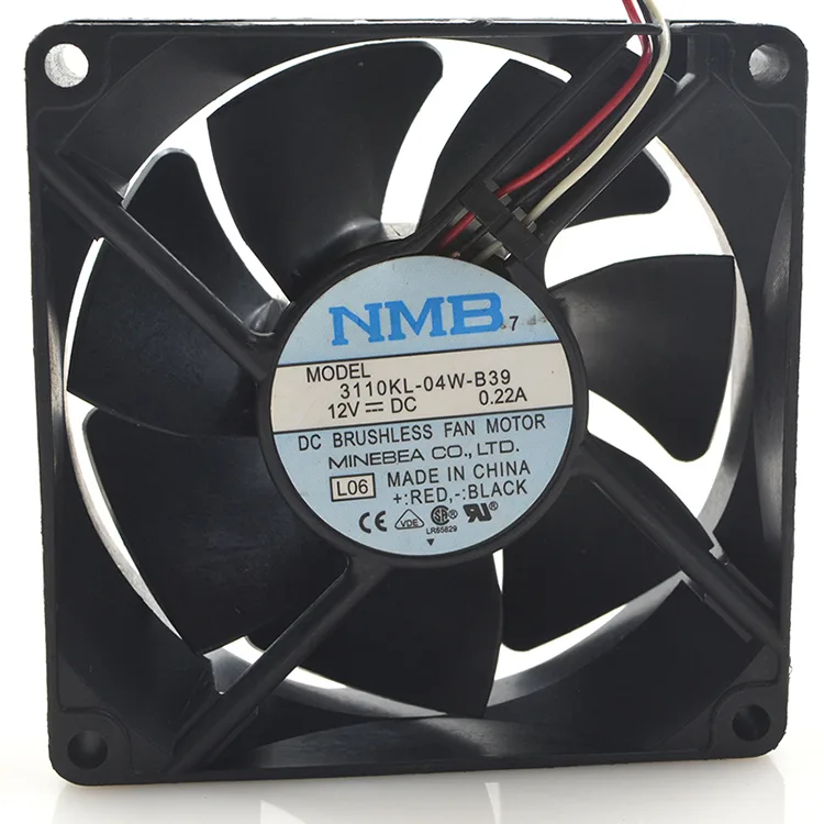 Zyvpee Zyvpee 3110KL-04W-B39 80mm 12V 0.22A 3-Pin Case Fan — product photo