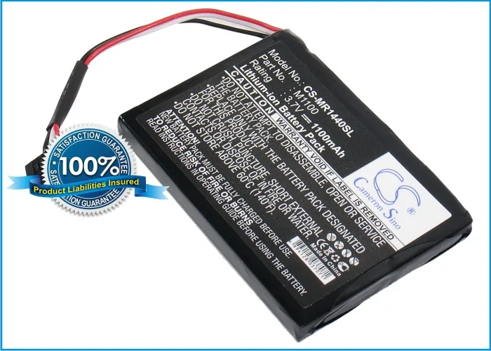 CameronSino CameronSino DS-CS-MR1440SL 1100mAh Li-ion GPS Battery — product photo