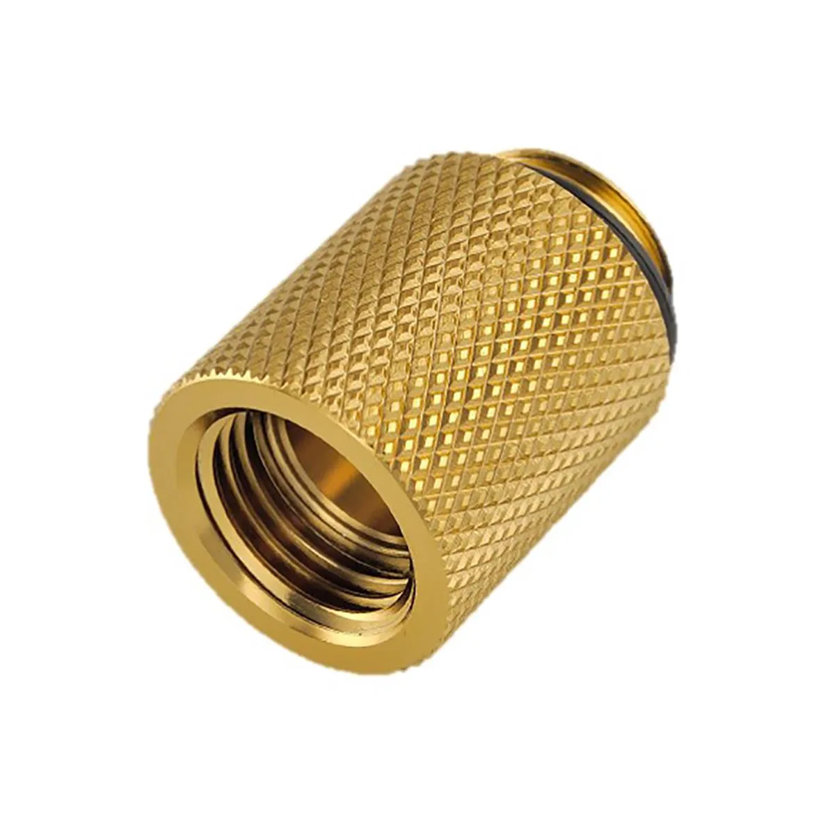 Bitspower Bitspower BP-TBWP-C61 G1/4" Male to Female Extender Fitting 20mm True Brass — product photo