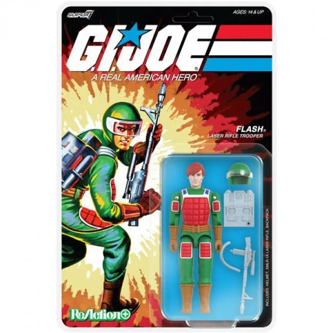 Super7 Super7 G.I. Joe ReAction+ Flash (Comic) OR-GIJO-10245 action figure — product photo