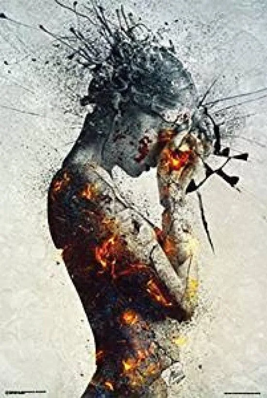 Fine art poster print, 24 by 36 inches, rolled in tube