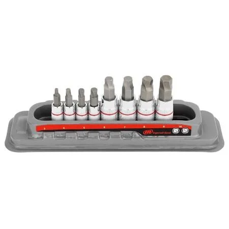 Ingersoll/Rand INGERSOLL-RAND 752041X 8 Piece Metric Bit Socket Set — product photo