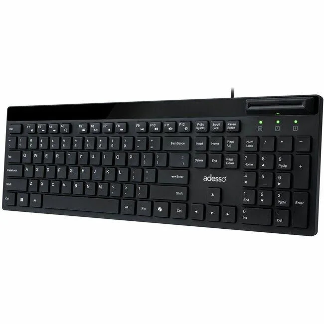Adesso Adesso AKB-140SB Keyboard with Smart Card Reader 104-Key — product photo