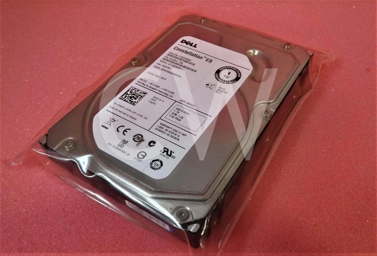 DELL DELL 740YX 1TB 7200RPM 64MB 3.5" SAS internal hard drive — product photo