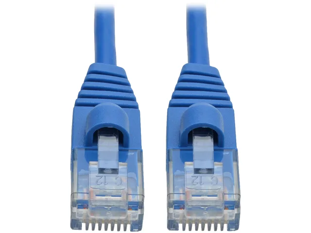Tripp Lite Tripp Lite N261-S04-BL Cat6a slim network ethernet cable 4 ft blue — product photo