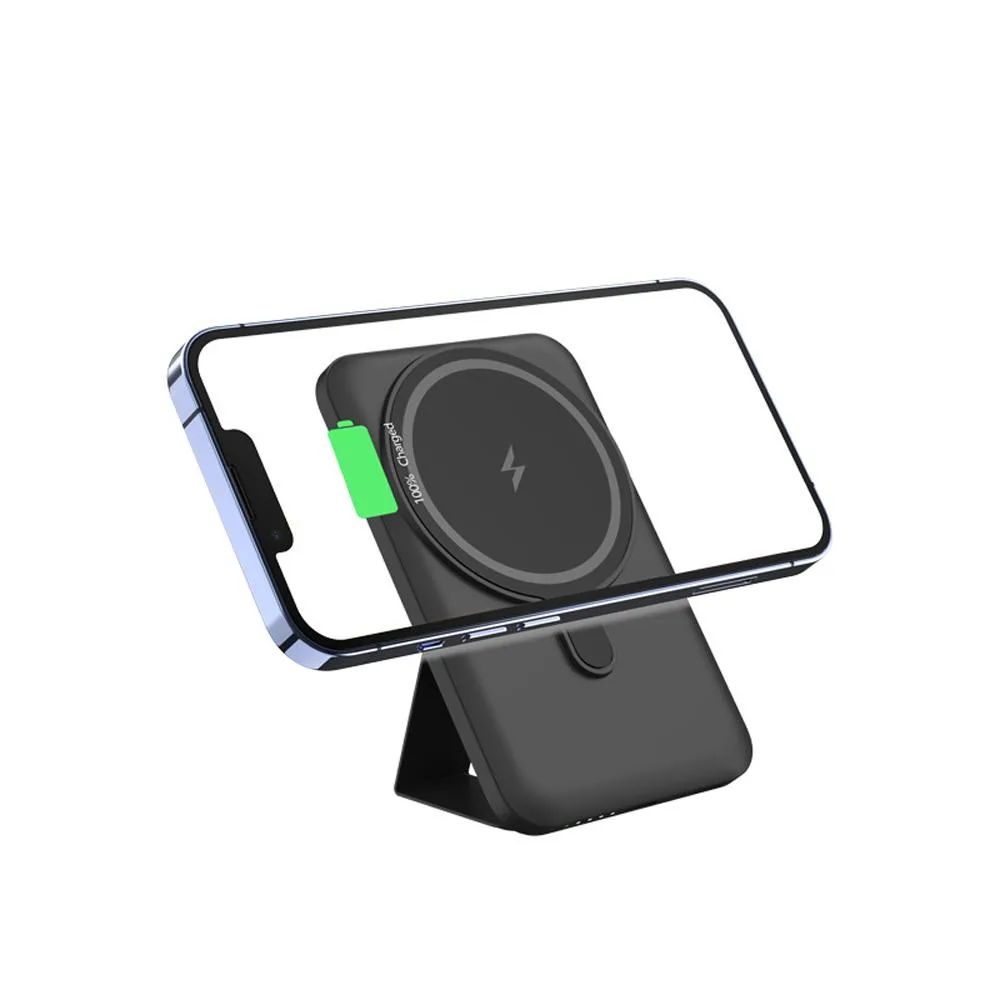 Redpepper Redpepper 5000mAh MagSafe Foldable Magnetic Power Bank Black — product photo