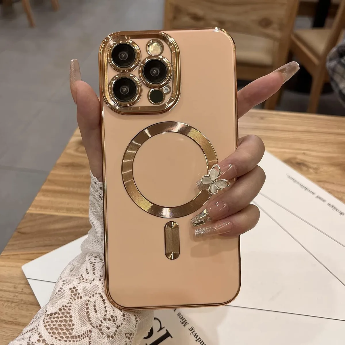 TAURKENAM TAURKENAM iPhone 15 Pro Max Case 6.7 Inch 2023 Pink — product photo