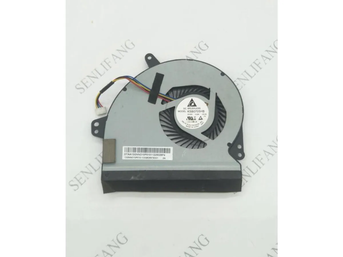 Fans Fans laptop CPU fan for Asus X501A KSB0705HB-CA1B DC5V 4PIN — product photo