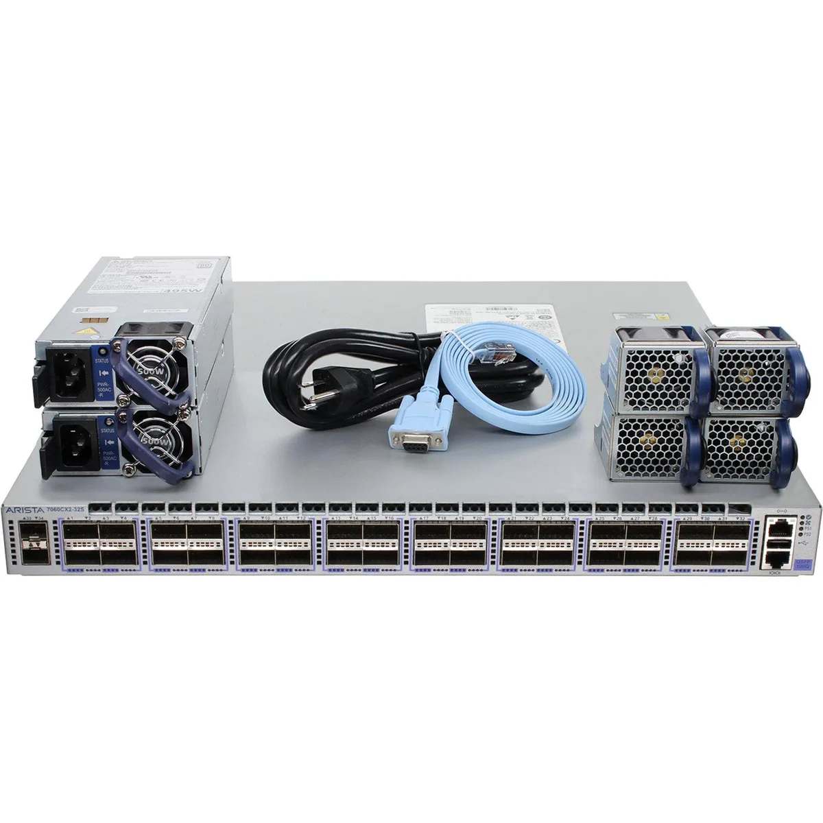 Arista Networks, Inc. Arista Networks DCS-7060CX2-32S-R network switch 32x100GbE QSFP100 2x10GbE SFP+ — product photo