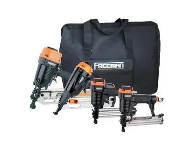Freeman Freeman P4FRFNCB 4-Tool Framing Finishing Nailer Stapler Kit — product photo