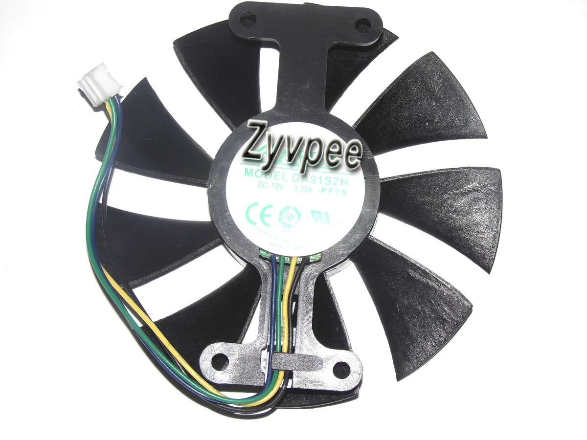 Zyvpee Zyvpee GA91S2H PFTS 12V .35A 4 Pin VGA Cooling — product photo